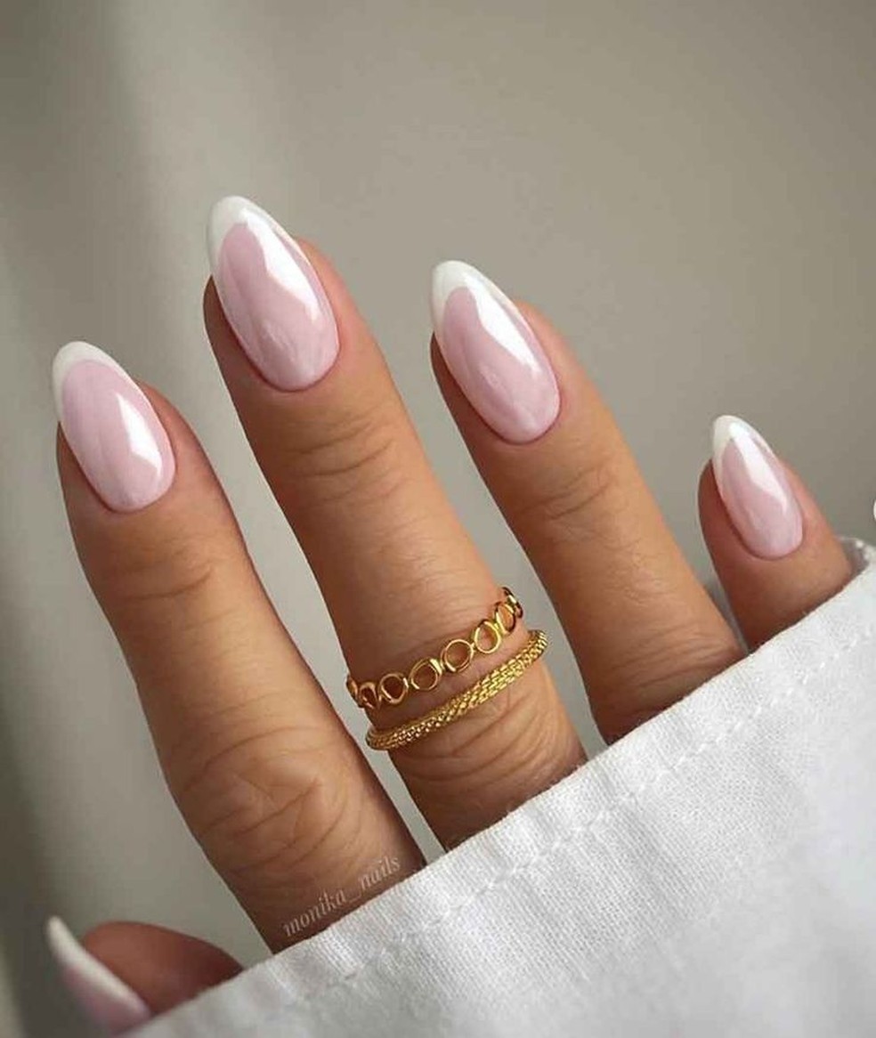 unhas degradê ano novo