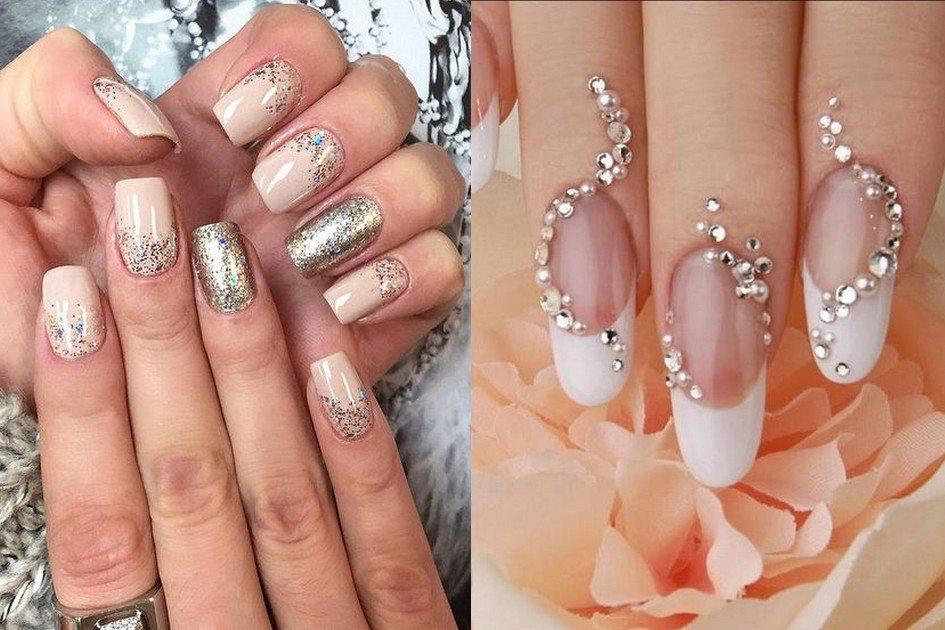 ideias unhas decoradas fim de ano simples