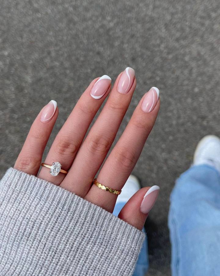 unhas amendoada elegantes