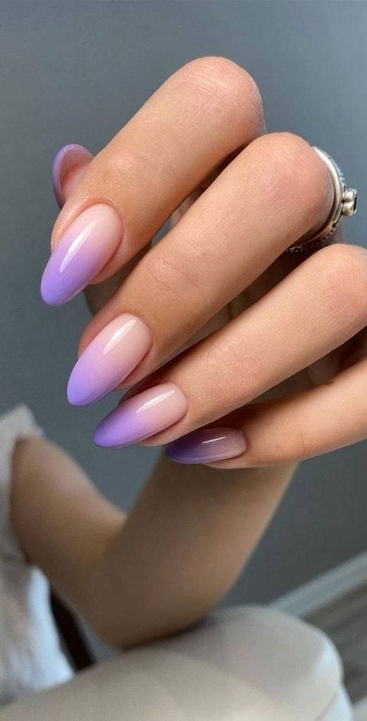 Unhas Degradê Coloridas