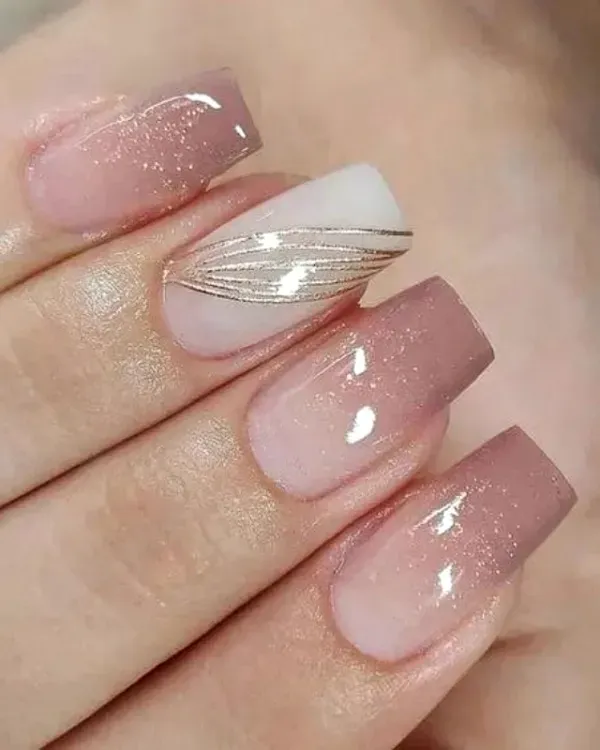 Unhas Degradê Vibrantes
