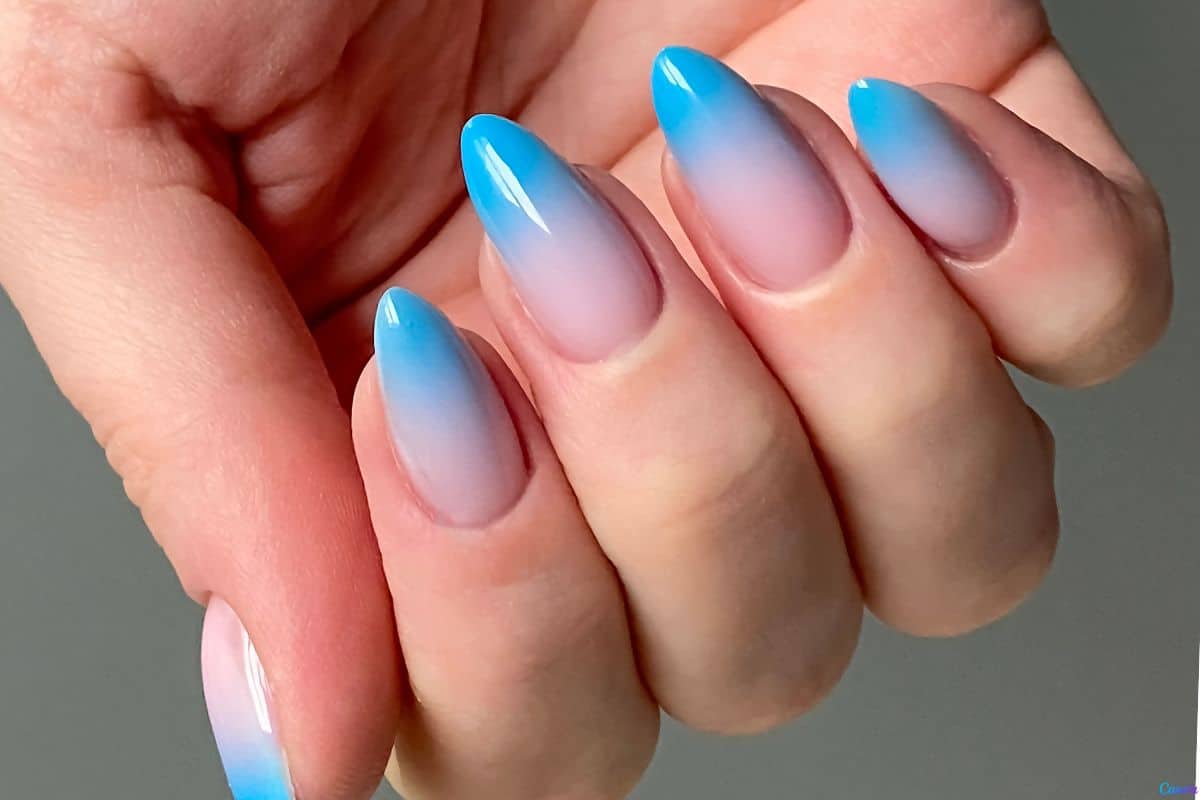 Unhas Degradê Rosa