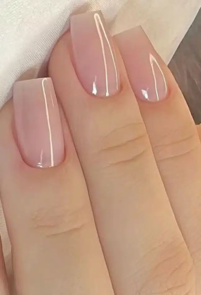 Unhas em gel para alongar dedos