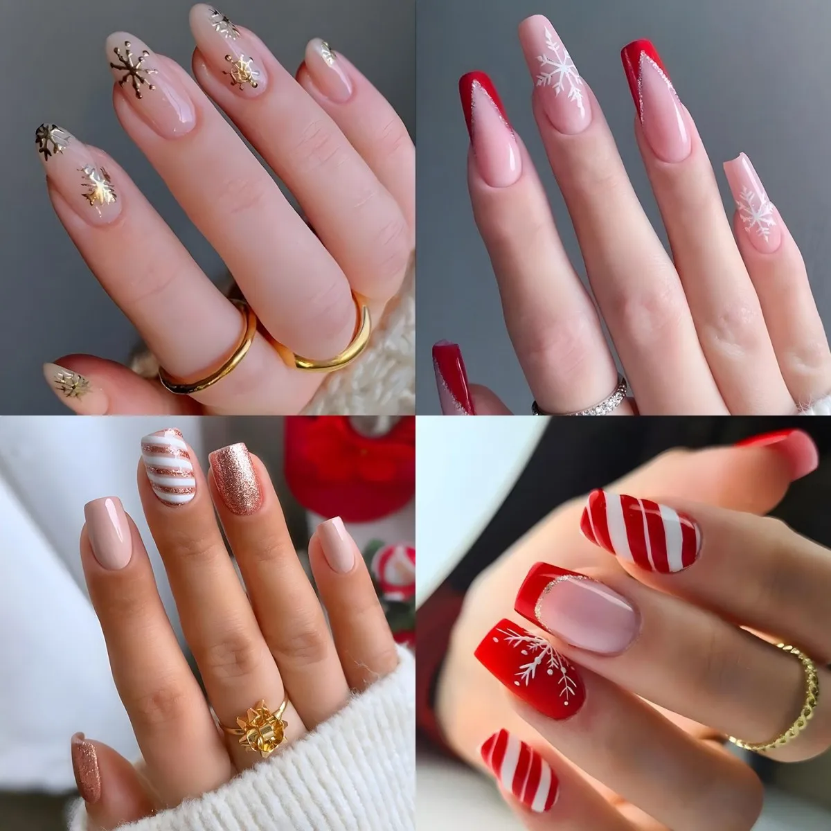 quanto custa fazer unhas em gel decoradas para o natal