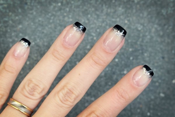 esmalte preto para francesinha