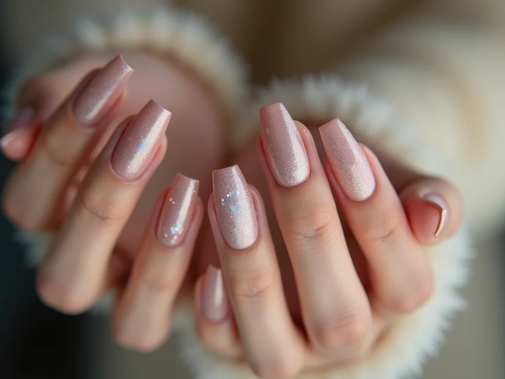 ideias de unhas metalizadas decoradas para festas