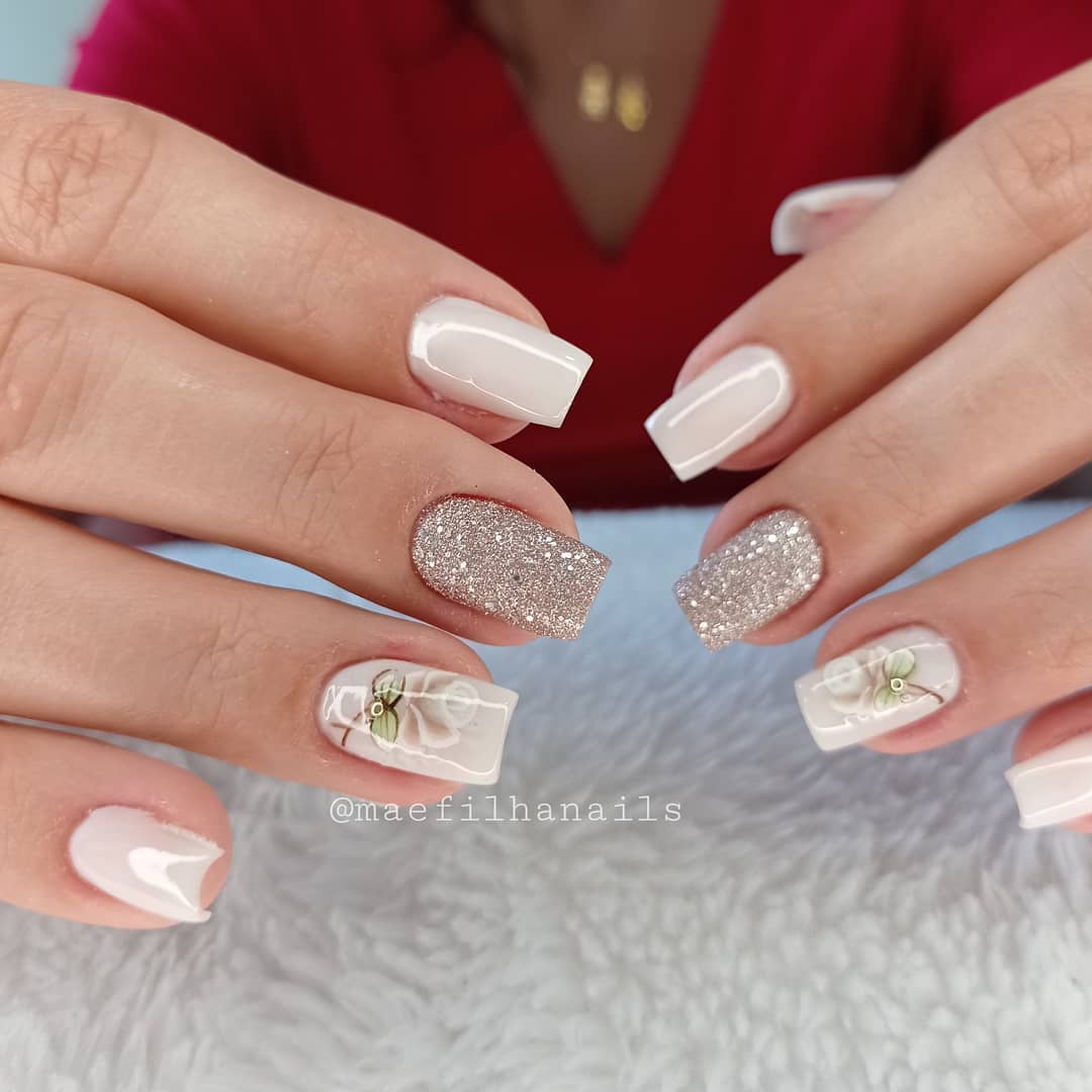 Unhas claras para o dia a dia