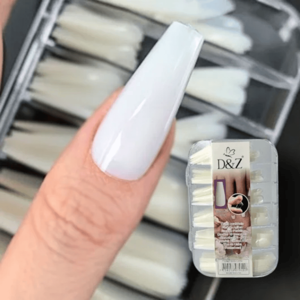 unhas postiças com cola