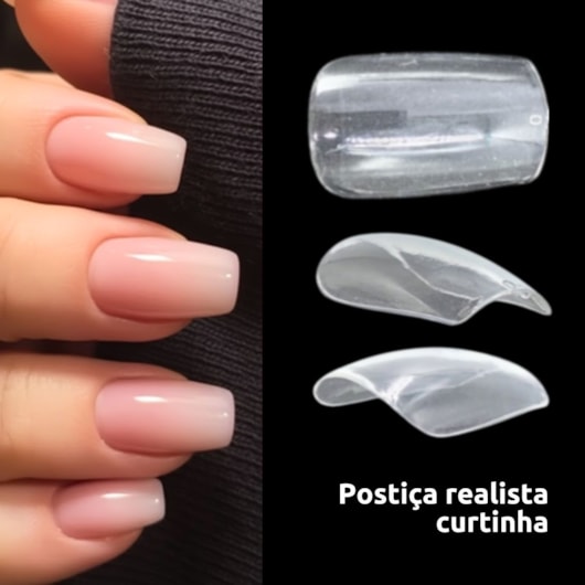 unhas postiças para o dia a dia