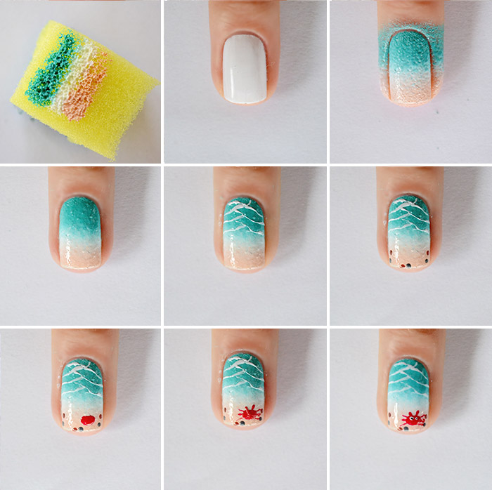 cores de esmalte para verão