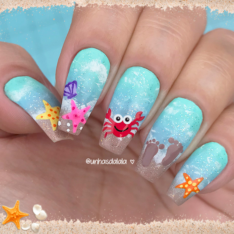 nail art verão