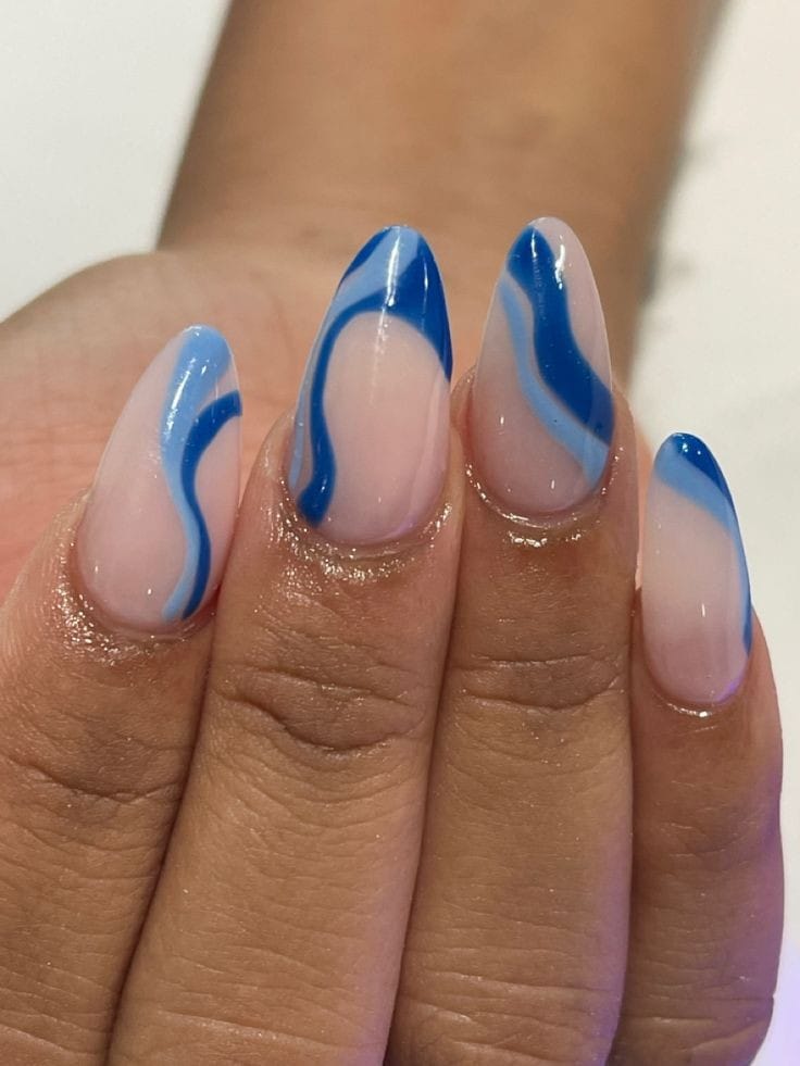 unhas de gel para praia