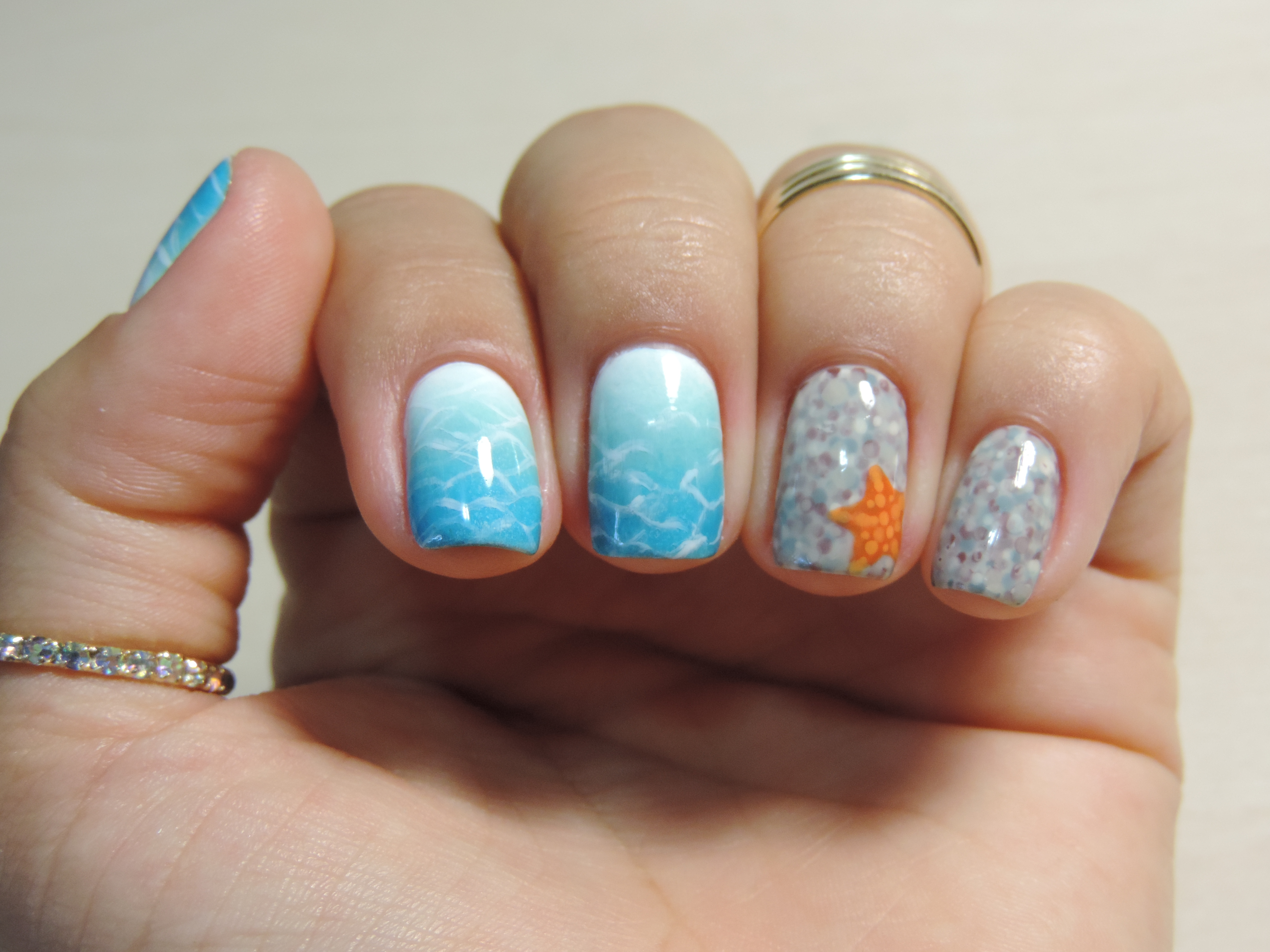 nail art verão