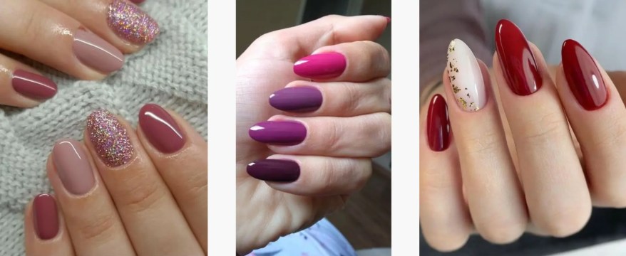 unhas redondas decoradas para casamento