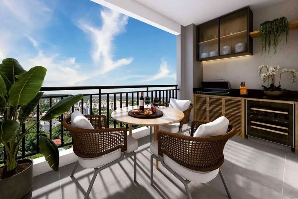 melhores tipos de iluminacao para varanda gourmet