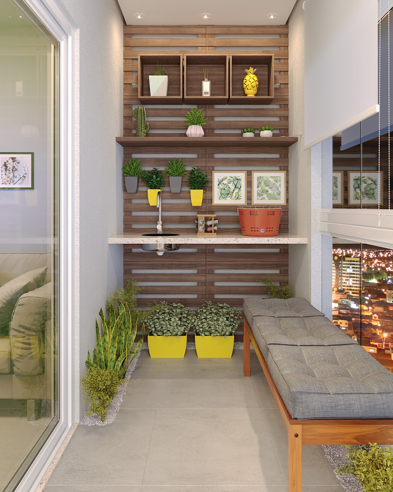 varanda gourmet integrada ou separada qual escolher