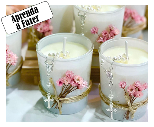 Velas aromáticas para relaxamento
