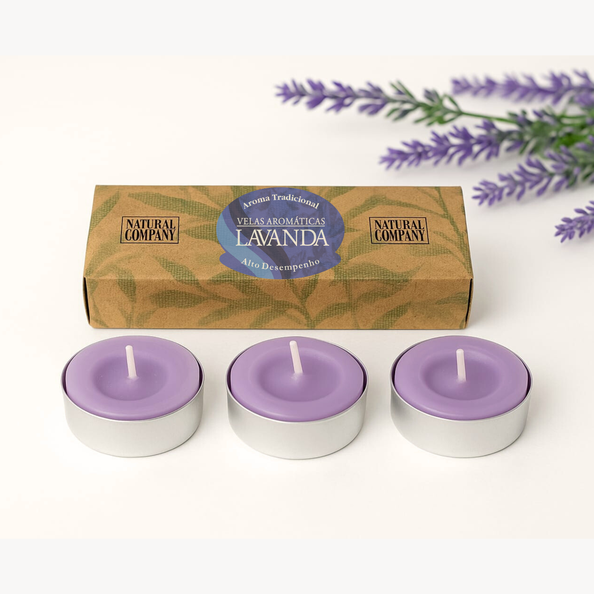 Velas aromáticas para foco