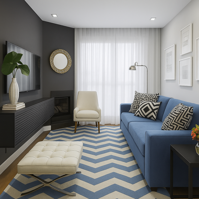 decoração sala industrial vs boho chic