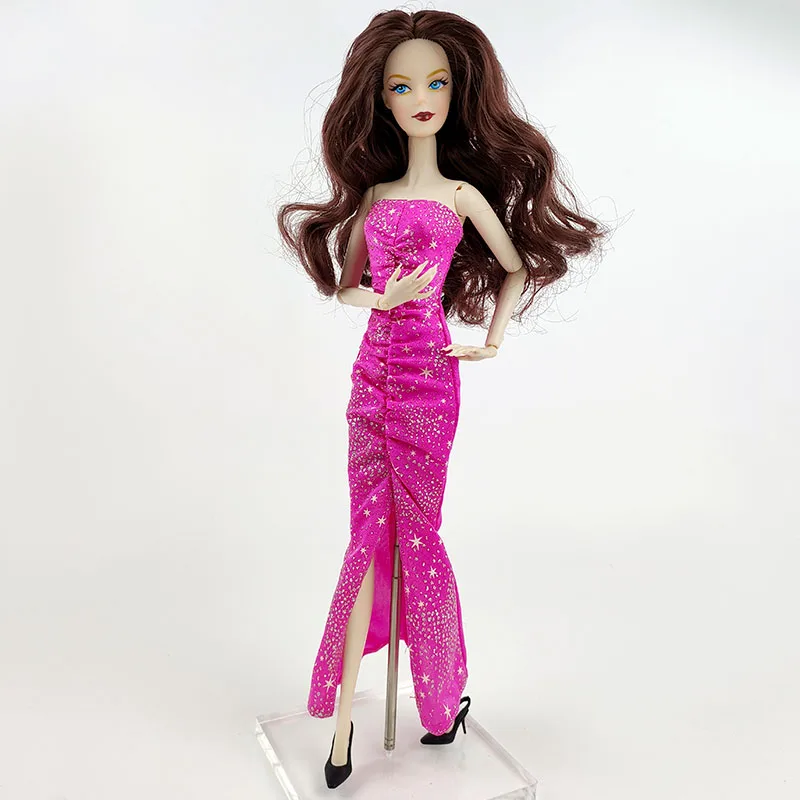 vestido de barbie de croche