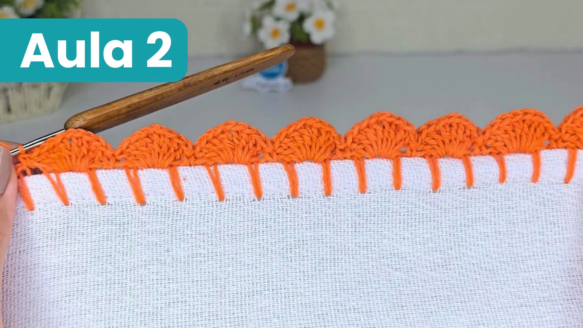 Técnicas Avançadas de Crochê: Criando Detalhes Florais e Texturas