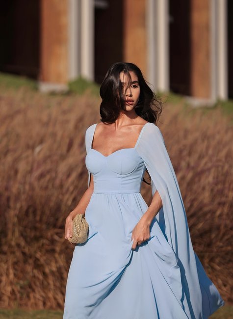 vestido azul serenity