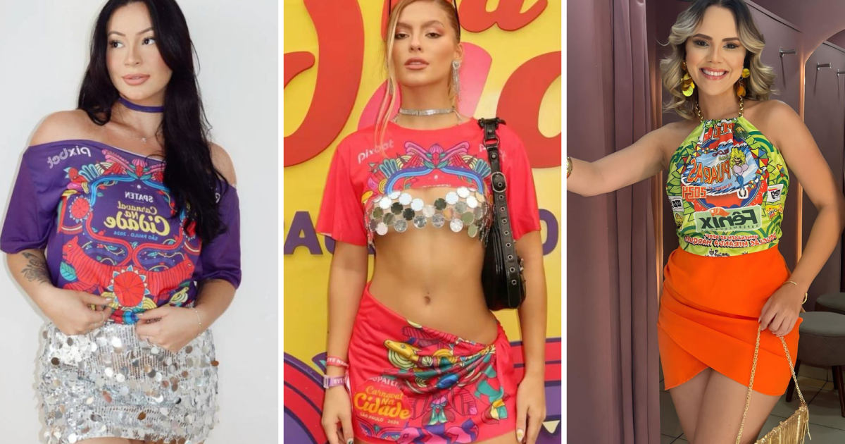vestido abadá mix de tecidos