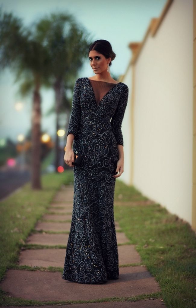 vestido para convidada de casamento no inverno