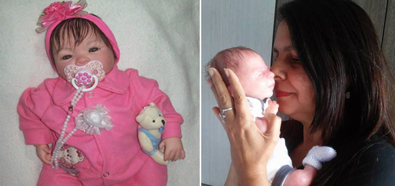 videos de bonecas que parecem bebe de verdade