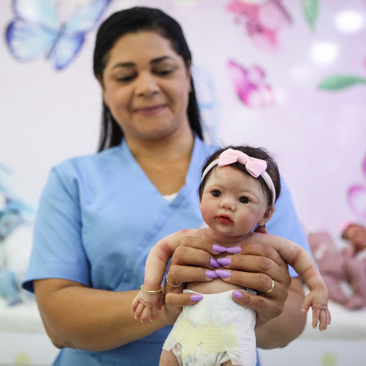 videos de bonecas que parecem bebe de verdade