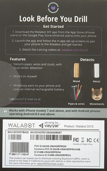 walabot diy funciona