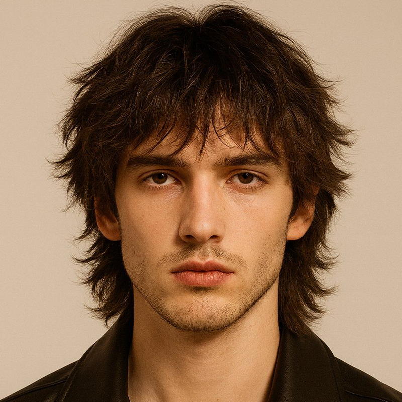 shaggy hair cabelo ondulado
