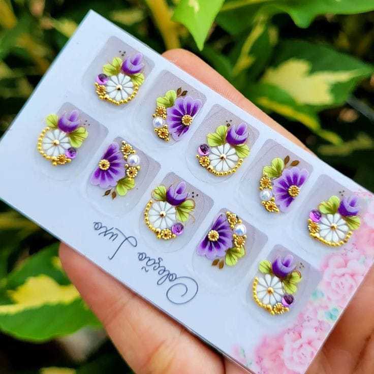 película artesanal para unhas de gel