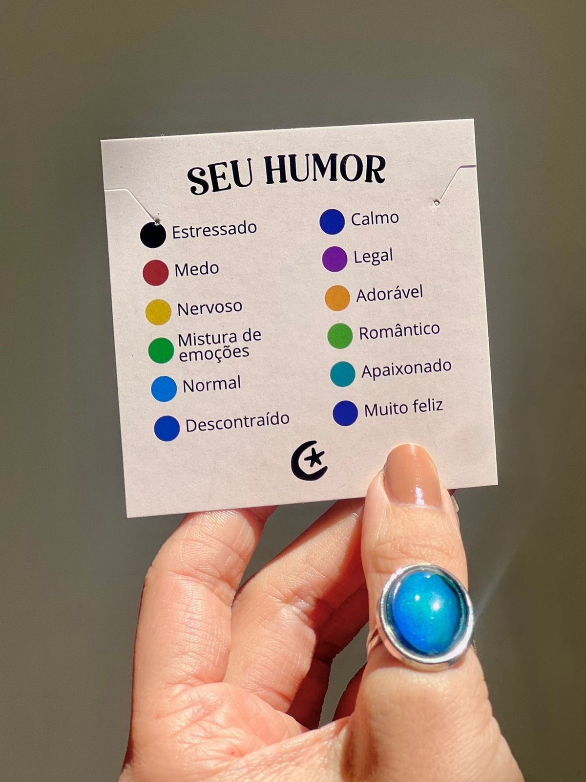 significado das cores do anel do humor