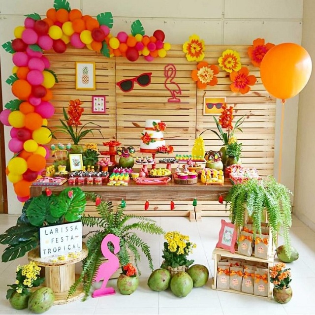 decoração de verão
