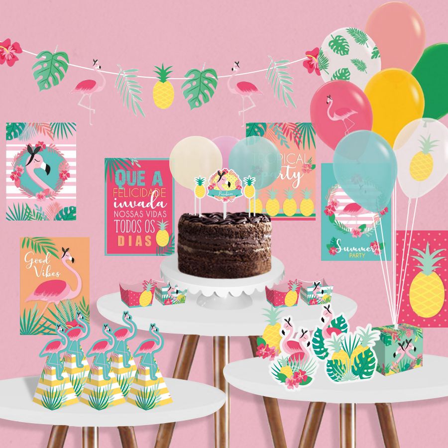 decoração com frutas