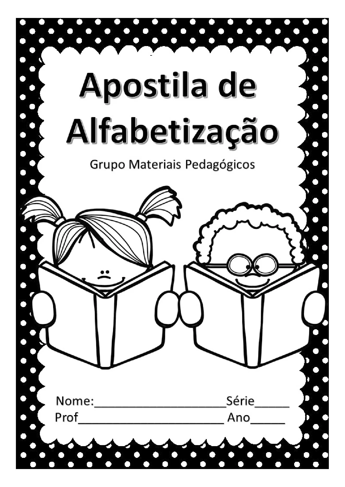 Cartilha de alfabetização infantil