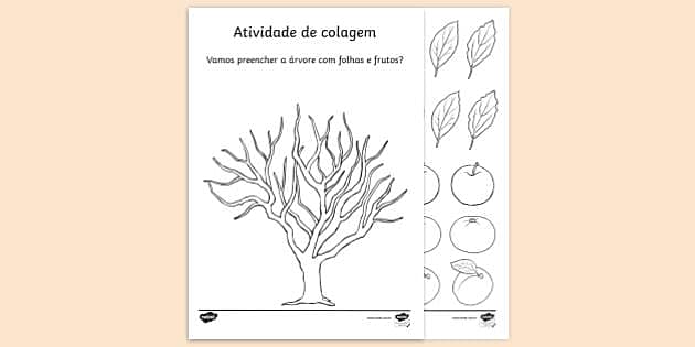arte com folhas secas