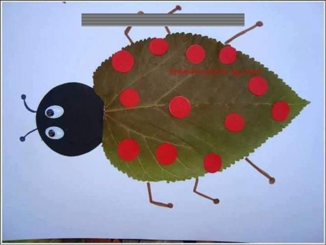 ideias de artesanato com folhas