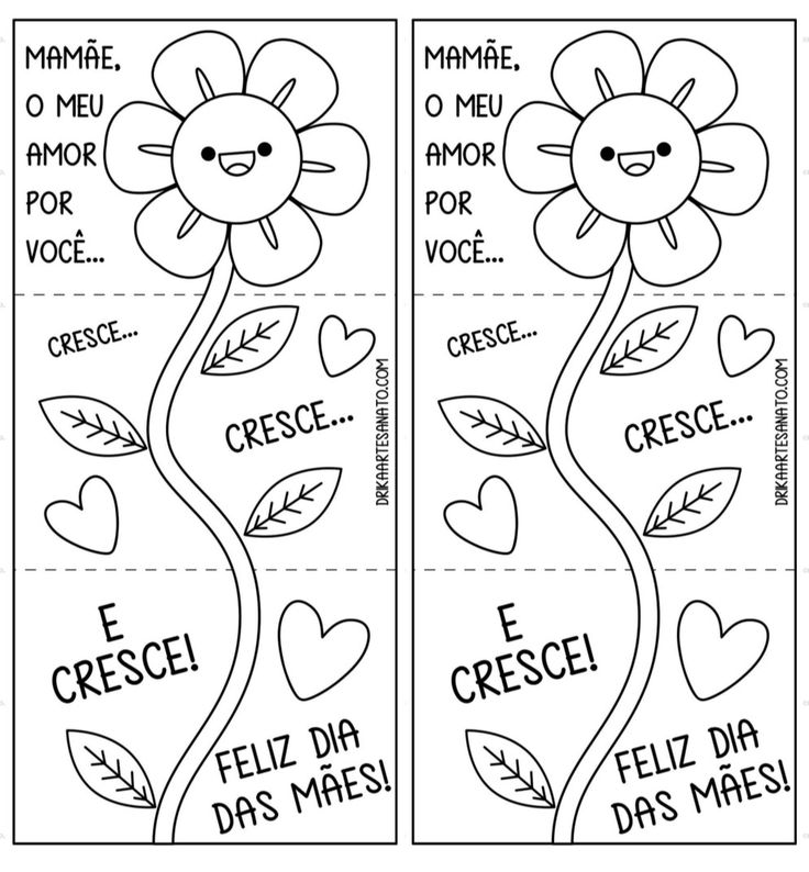 atividades dia das mães para imprimir