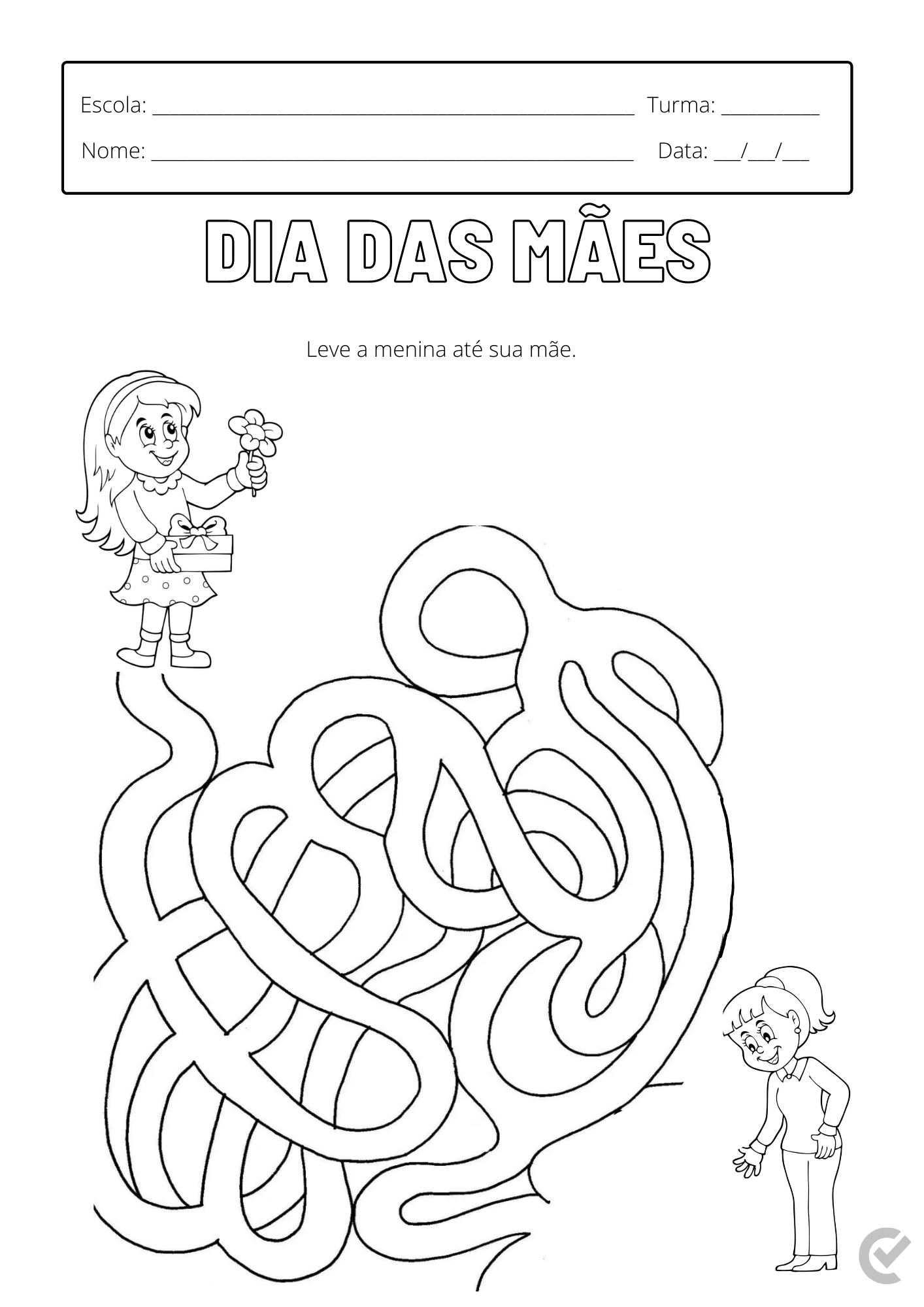 atividades lúdicas dia das mães educação infantil