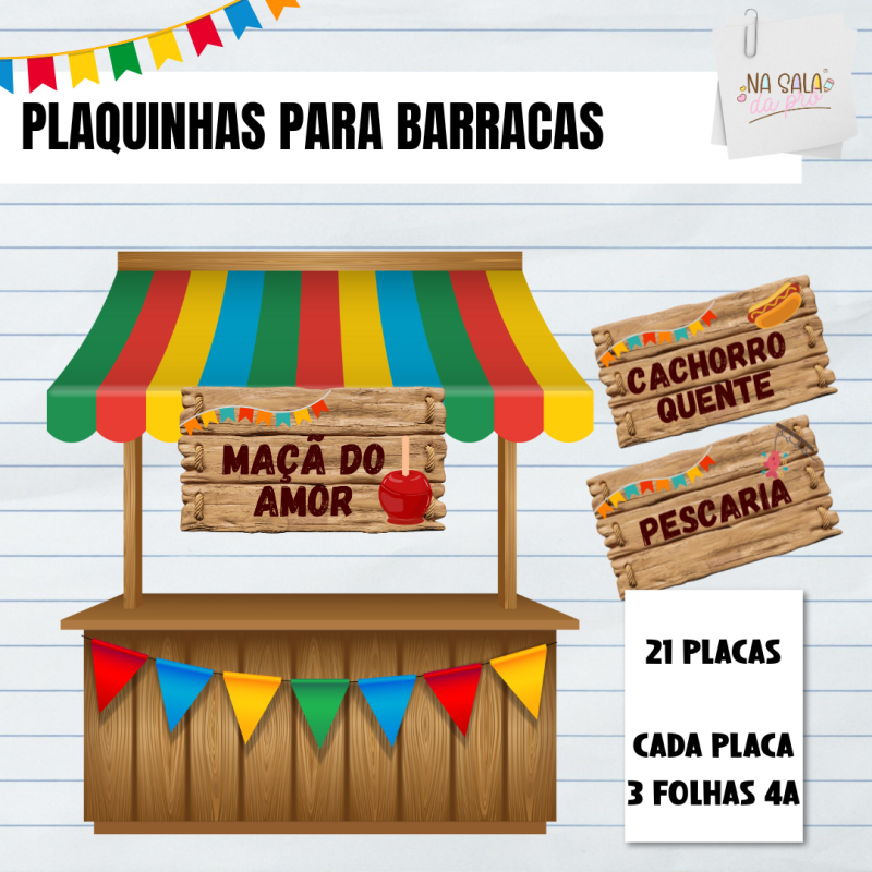 tipos de barracas juninas