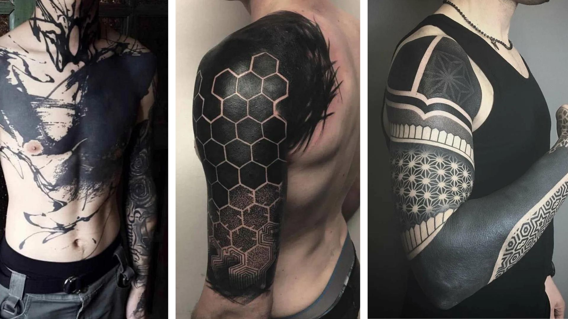 blackwork no antebraço