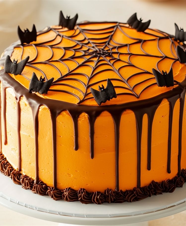 bolo halloween decorado
