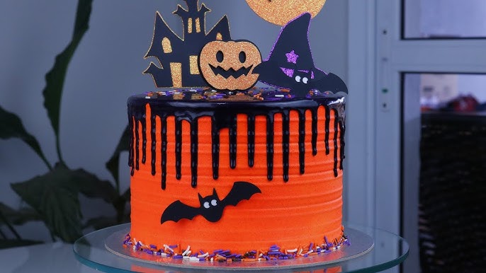 bolo de halloween simples