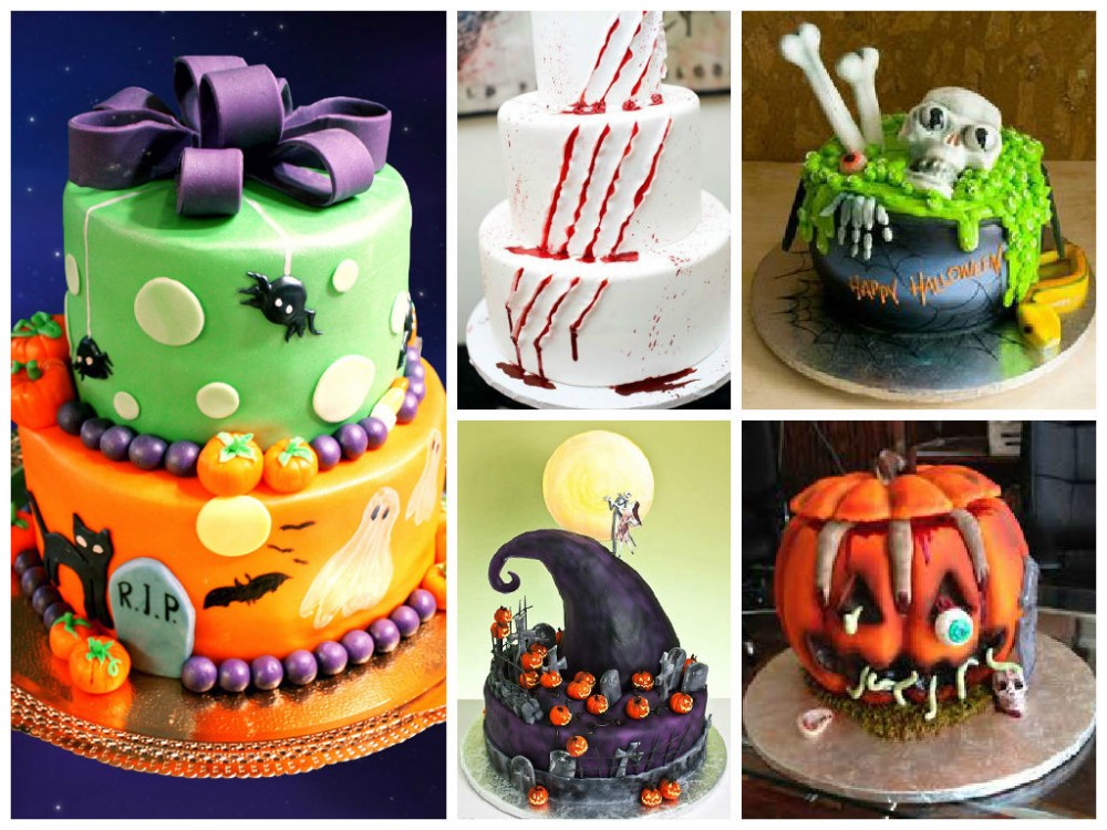bolo halloween facil