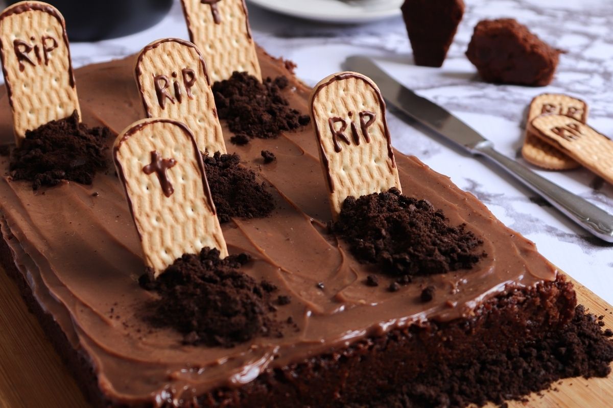 bolo halloween facil