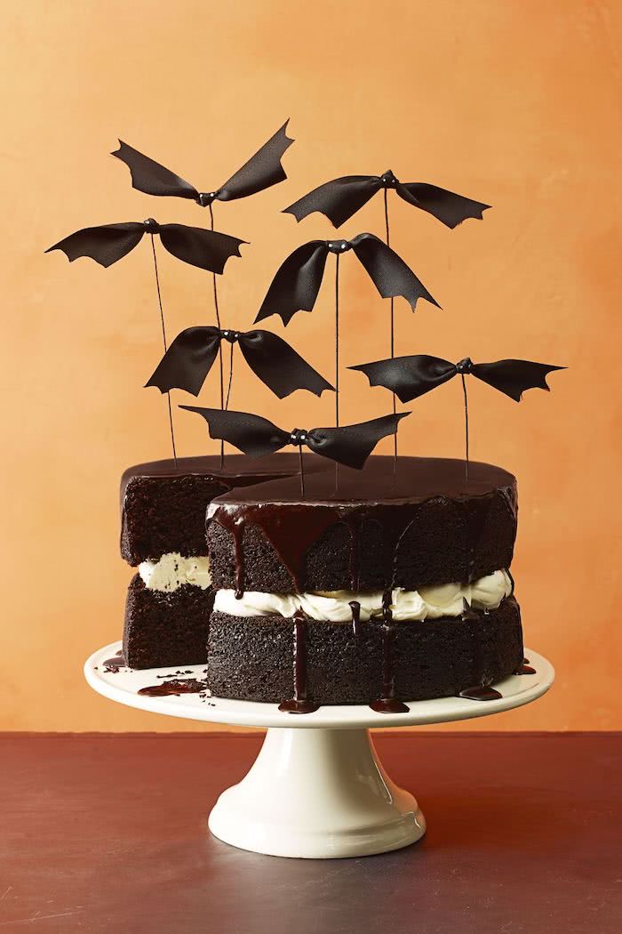 bolo halloween de abóbora
