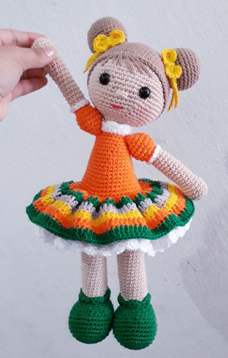 amigurumi boneca infantil