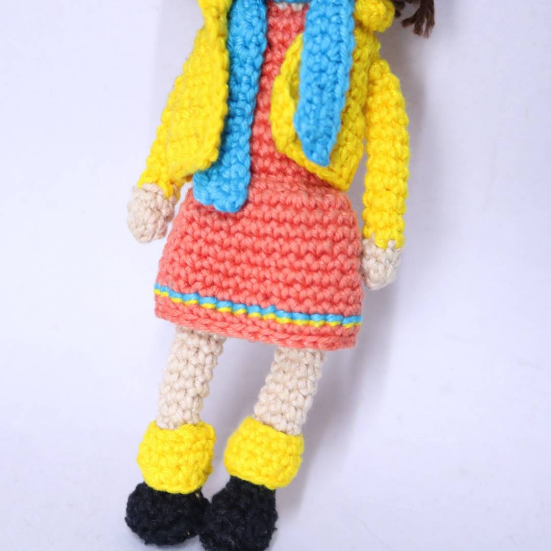 amigurumi boneca passo a passo